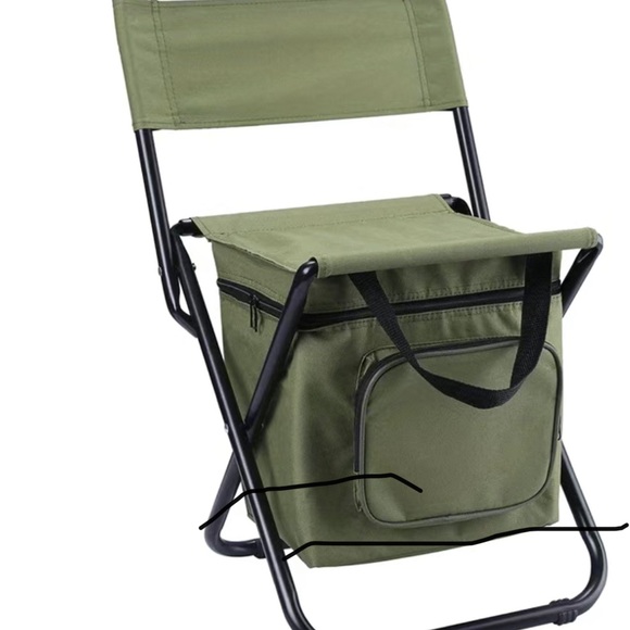 NWT A Kid’s Dream! A Fishing Chair and Insulated Cooler Bag - Well Made - Picture 9 of 9